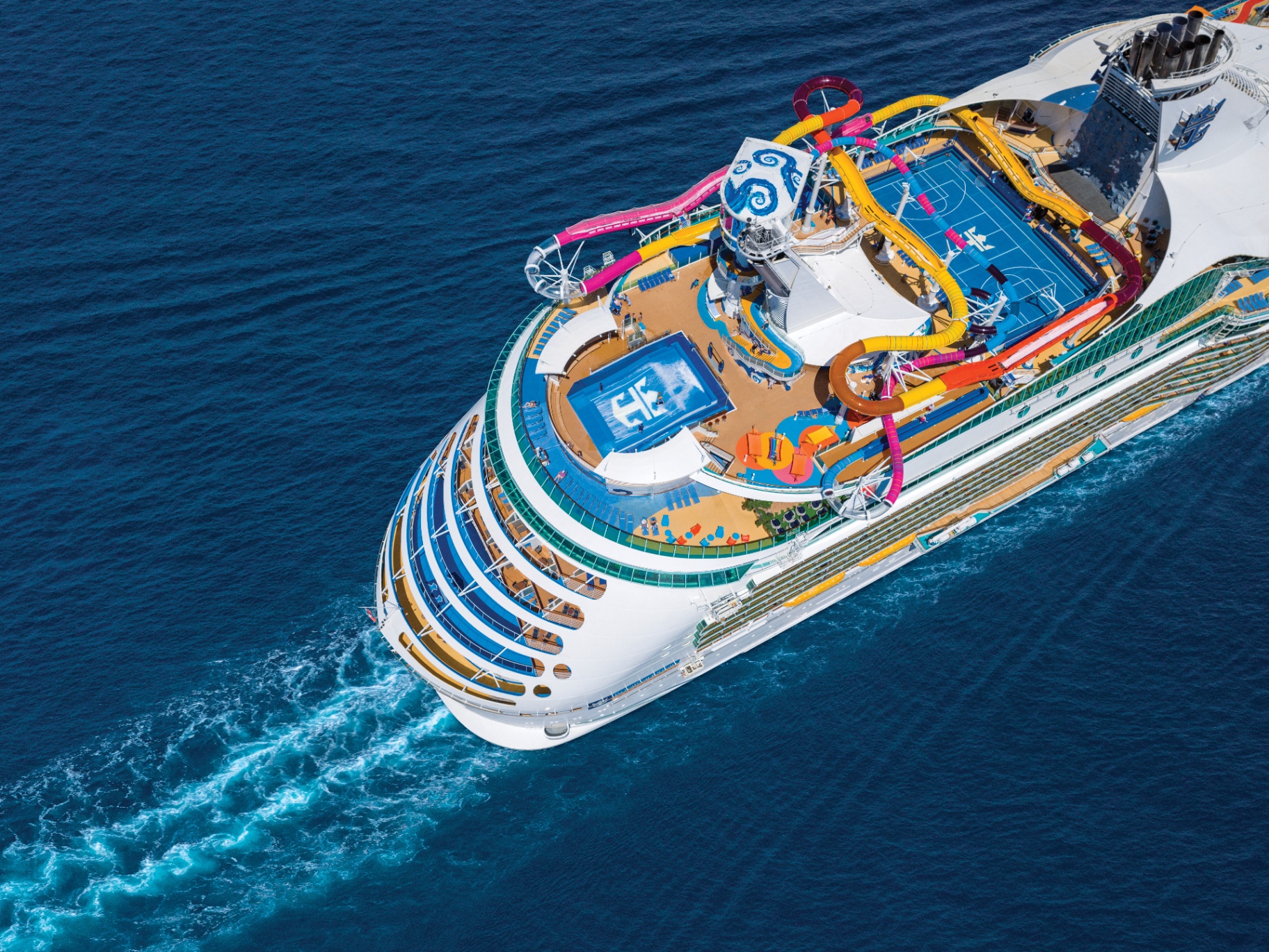 Voyager Class ship sailing at sea